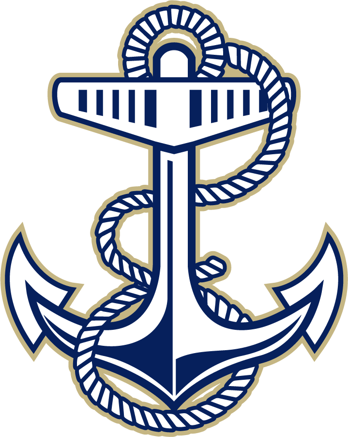 Navy Midshipmen 2014-2016 Secondary Logo t shirts iron on transfers